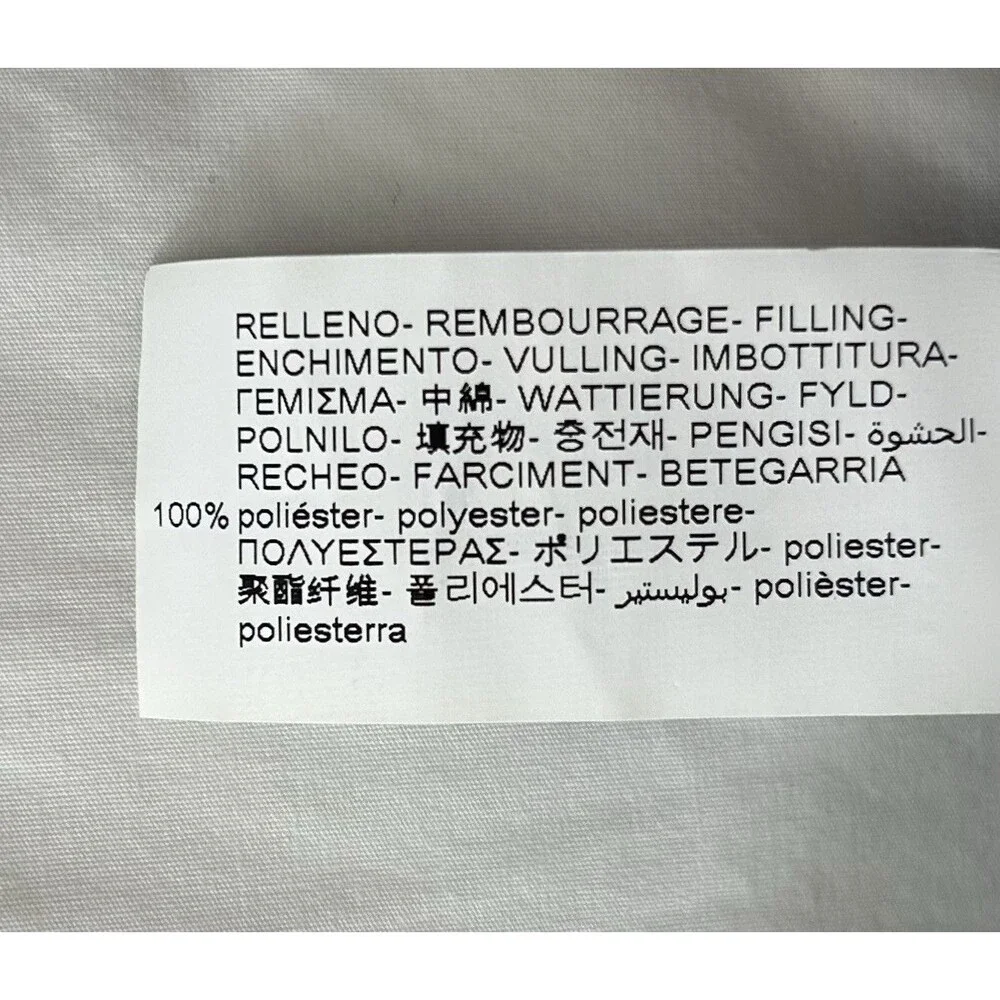 NWOT Zara Gray Insulated Quilted Snow Pants Ripstop Winter Unisex 2-3Y (98)